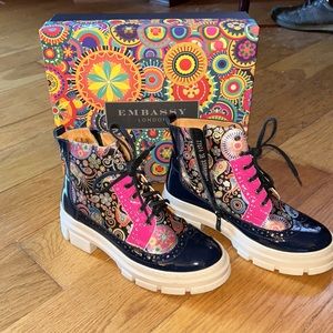 Colorful, unique boots